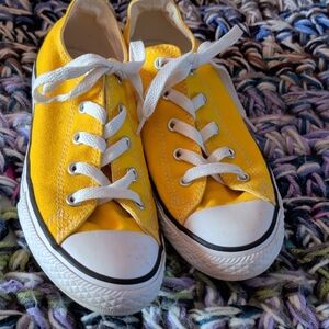 Converse Yellow Kids Sneakers